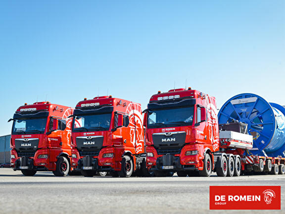 DREI KRAFTPAKETE FÜR DE ROMEIN GROUP